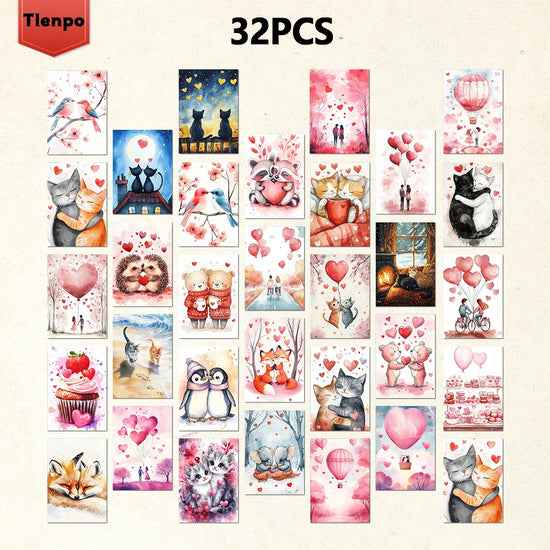 32pcs Valentine&