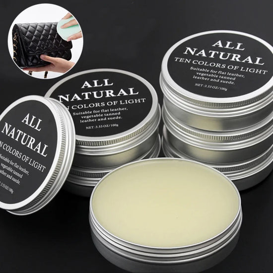 30g/50g/100g Mink Oil Cream For Leather Shoes Bags Leather Care Cream Leather Maintenance Cream Leathercraft Accessories